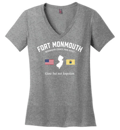Load image into Gallery viewer, Fort Monmouth &quot;GBNF&quot; - Women&#39;s V-Neck T-Shirt-Wandering I Store
