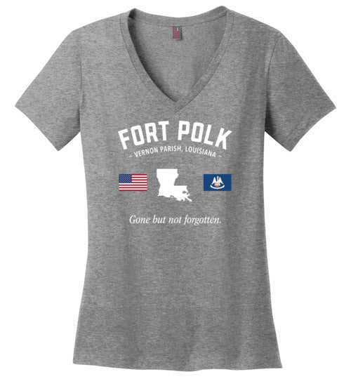 Load image into Gallery viewer, Fort Polk &quot;GBNF&quot; - Women&#39;s V-Neck T-Shirt-Wandering I Store
