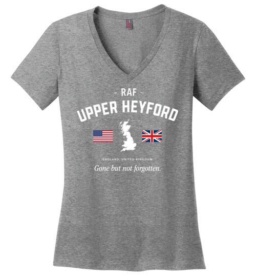 Load image into Gallery viewer, RAF Upper Heyford &quot;GBNF&quot; - Women&#39;s V-Neck T-Shirt-Wandering I Store
