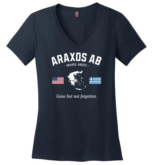 Araxos AB "GBNF" - Women's V-Neck T-Shirt-Wandering I Store