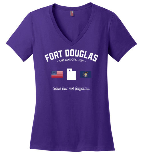 Load image into Gallery viewer, Fort Douglas &quot;GBNF&quot; - Women&#39;s V-Neck T-Shirt-Wandering I Store
