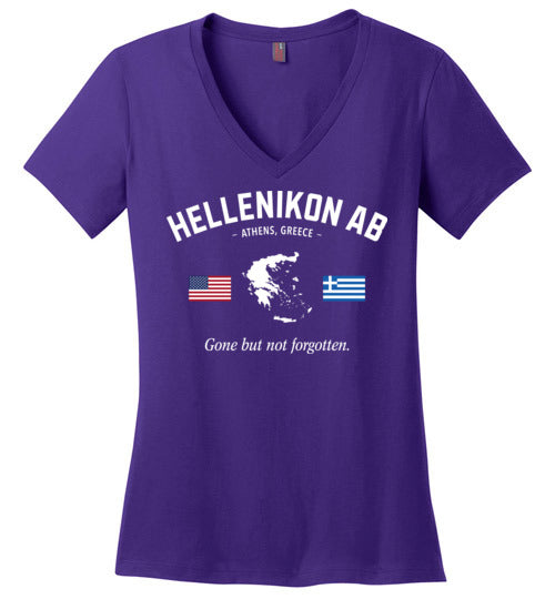 Hellenikon AB "GBNF" - Women's V-Neck T-Shirt-Wandering I Store