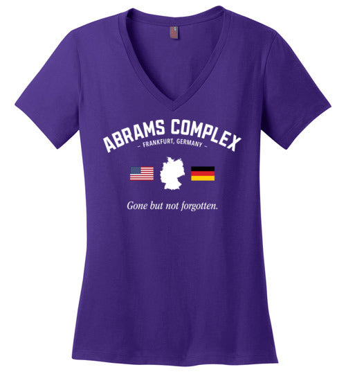 Abrams Complex "GBNF" - Women's V-Neck T-Shirt-Wandering I Store