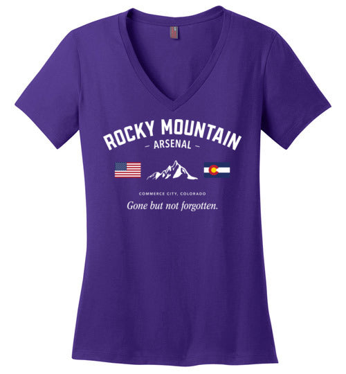 Rocky Mountain Arsenal "GBNF" - Women's V-Neck T-Shirt-Wandering I Store