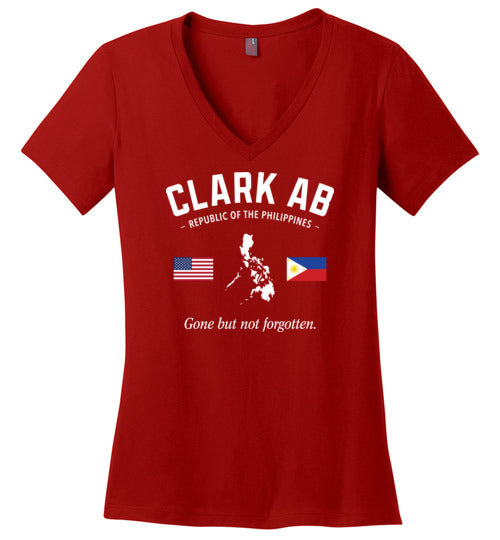 Load image into Gallery viewer, Clark AB &quot;GBNF&quot; - Women&#39;s V-Neck T-Shirt-Wandering I Store
