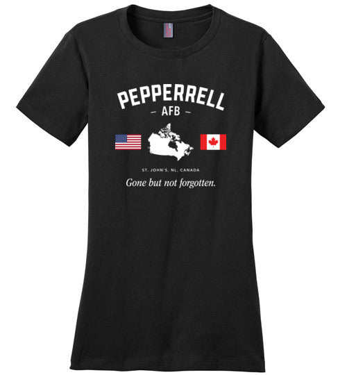 Pepperrell AFB "GBNF" - Women's Crewneck T-Shirt-Wandering I Store