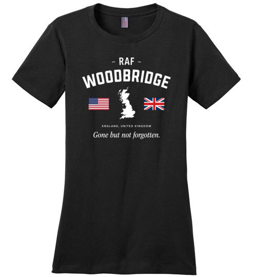 RAF Woodbridge "GBNF" - Women's Crewneck T-Shirt-Wandering I Store