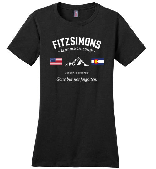 Fitzsimons Army Medical Center "GBNF" - Women's Crewneck T-Shirt-Wandering I Store
