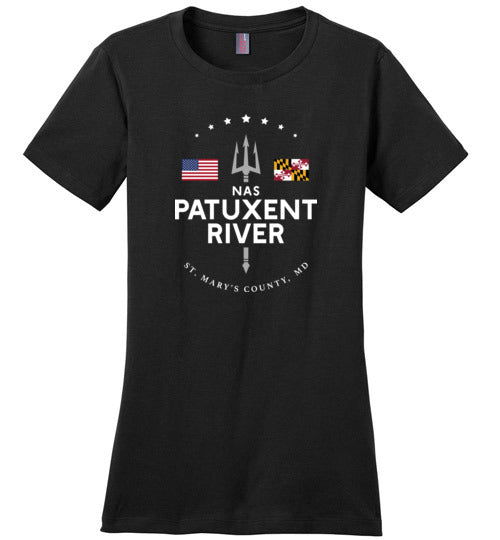 NAS Patuxent River - Women's Crewneck T-Shirt-Wandering I Store
