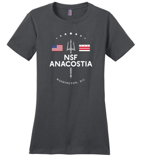 Load image into Gallery viewer, NSF Anacostia - Women&#39;s Crewneck T-Shirt-Wandering I Store
