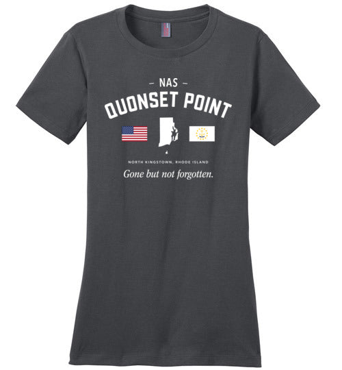 NAS Quonset Point "GBNF" - Women's Crewneck T-Shirt-Wandering I Store