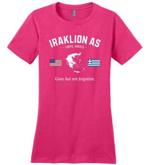 Iraklion AS "GBNF" - Women's Crewneck T-Shirt-Wandering I Store