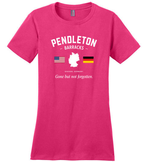 Load image into Gallery viewer, Pendleton Barracks &quot;GBNF&quot; - Women&#39;s Crewneck T-Shirt-Wandering I Store
