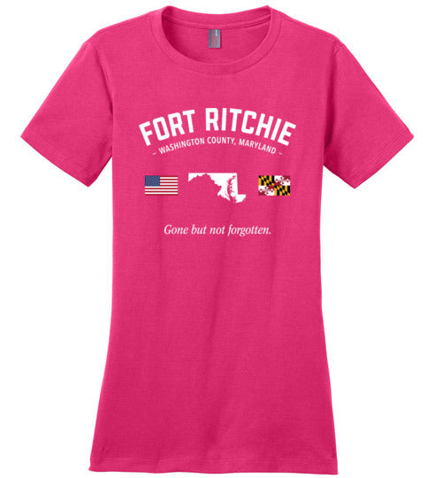 Fort Ritchie "GBNF" - Women's Crewneck T-Shirt-Wandering I Store