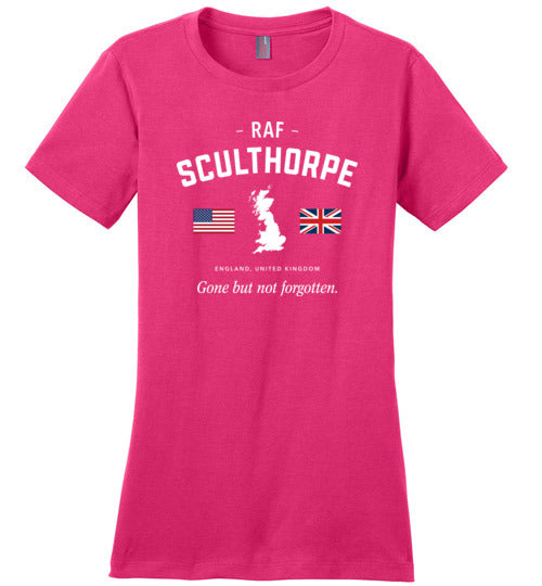 Load image into Gallery viewer, RAF Sculthorpe &quot;GBNF&quot; - Women&#39;s Crewneck T-Shirt-Wandering I Store
