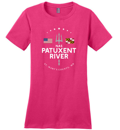 Load image into Gallery viewer, NAS Patuxent River - Women&#39;s Crewneck T-Shirt-Wandering I Store
