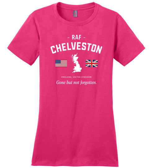 RAF Chelveston "GBNF" - Women's Crewneck T-Shirt-Wandering I Store