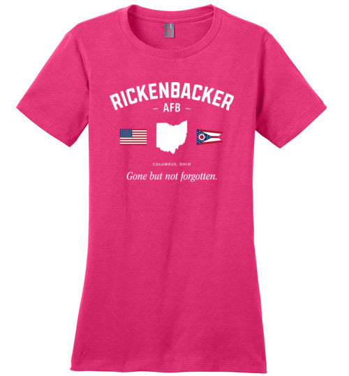 Load image into Gallery viewer, Rickenbacker AFB &quot;GBNF&quot; - Women&#39;s Crewneck T-Shirt-Wandering I Store

