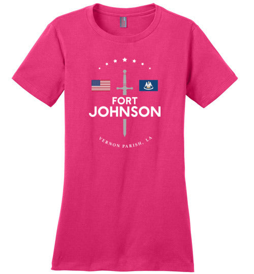 Load image into Gallery viewer, Fort Johnson - Women&#39;s Crewneck T-Shirt-Wandering I Store
