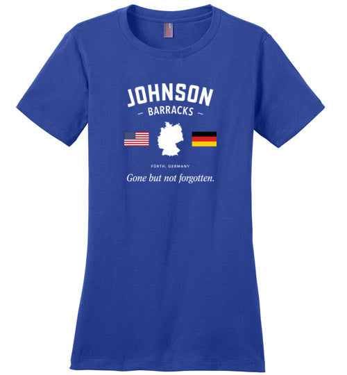 Load image into Gallery viewer, Johnson Barracks &quot;GBNF&quot; - Women&#39;s Crewneck T-Shirt-Wandering I Store
