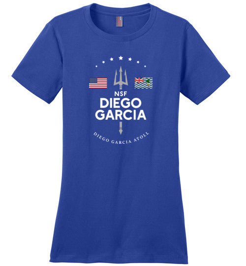 Load image into Gallery viewer, NSF Diego Garcia - Women&#39;s Crewneck T-Shirt-Wandering I Store
