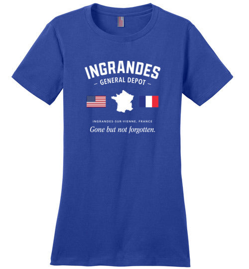 Ingrandes General Depot "GBNF" - Women's Crewneck T-Shirt-Wandering I Store