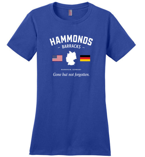 Load image into Gallery viewer, Hammonds Barracks &quot;GBNF&quot; - Women&#39;s Crewneck T-Shirt-Wandering I Store
