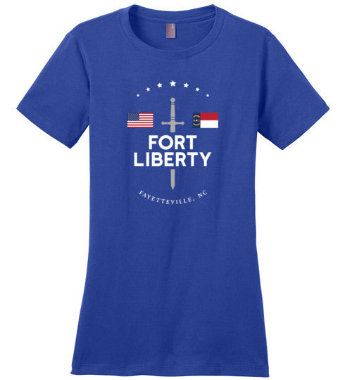 Fort Liberty - Women's Crewneck T-Shirt-Wandering I Store