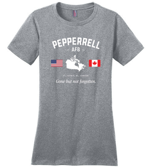 Pepperrell AFB "GBNF" - Women's Crewneck T-Shirt-Wandering I Store