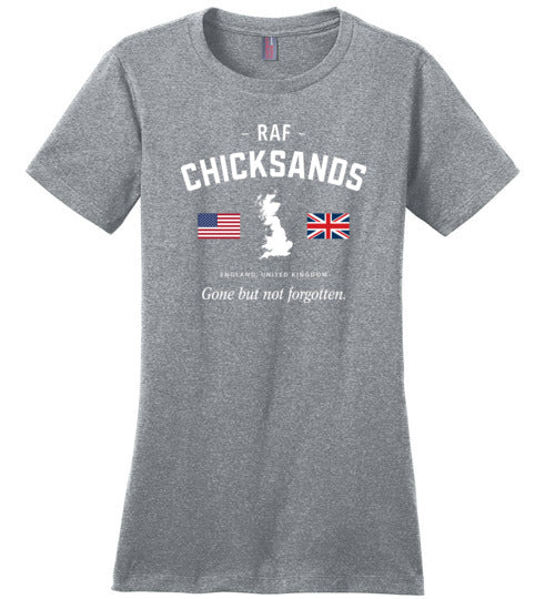 RAF Chicksands "GBNF" - Women's Crewneck T-Shirt-Wandering I Store