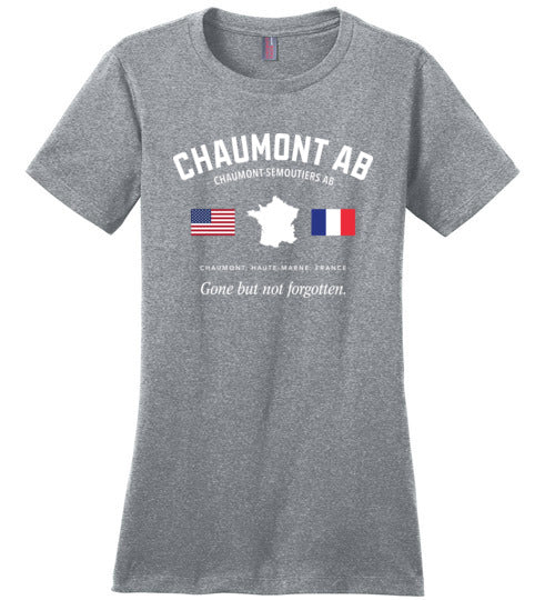 Load image into Gallery viewer, Chaumont AB &quot;GBNF&quot; - Women&#39;s Crewneck T-Shirt-Wandering I Store

