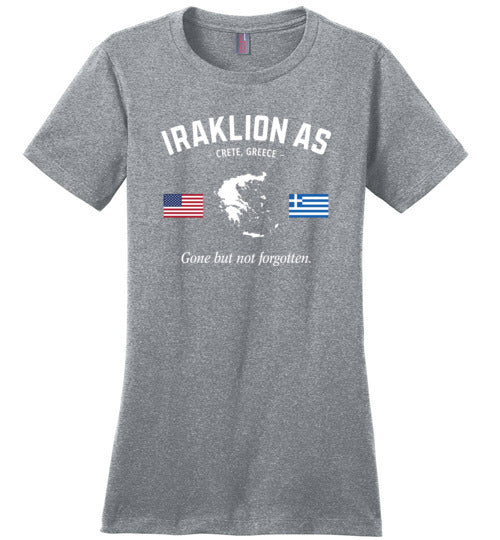Iraklion AS "GBNF" - Women's Crewneck T-Shirt-Wandering I Store