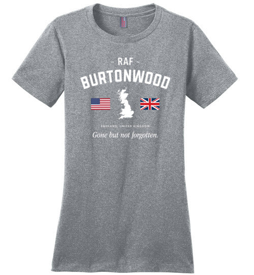 RAF Burtonwood "GBNF" - Women's Crewneck T-Shirt-Wandering I Store