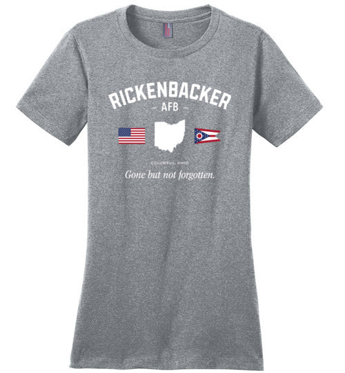 Load image into Gallery viewer, Rickenbacker AFB &quot;GBNF&quot; - Women&#39;s Crewneck T-Shirt-Wandering I Store
