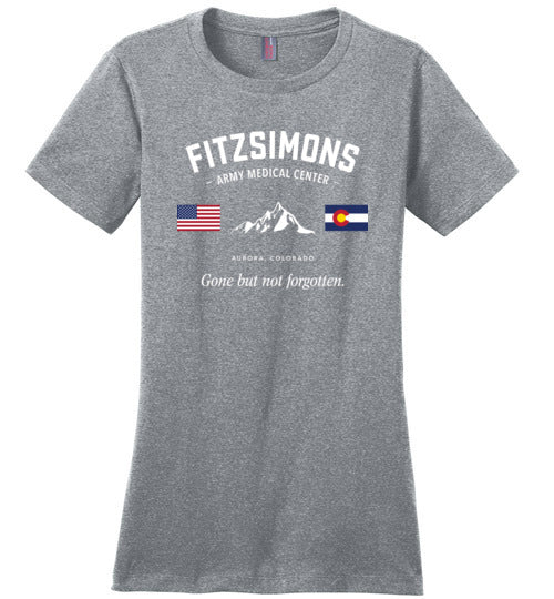 Load image into Gallery viewer, Fitzsimons Army Medical Center &quot;GBNF&quot; - Women&#39;s Crewneck T-Shirt-Wandering I Store
