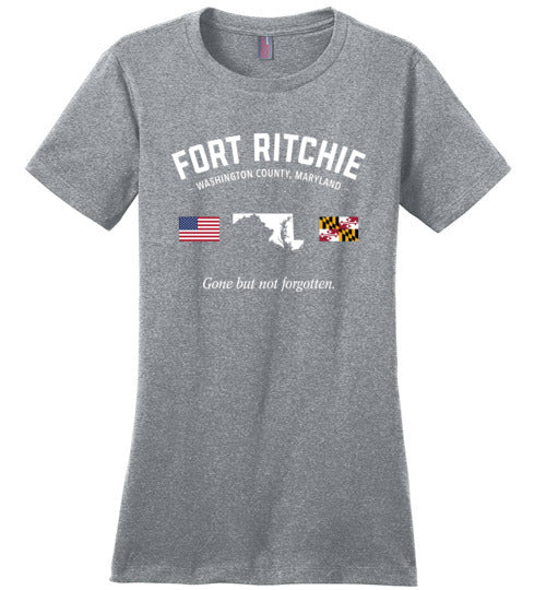 Fort Ritchie "GBNF" - Women's Crewneck T-Shirt-Wandering I Store