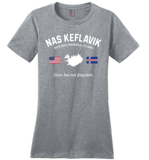 NAS Keflavik "GBNF" - Women's Crewneck T-Shirt-Wandering I Store
