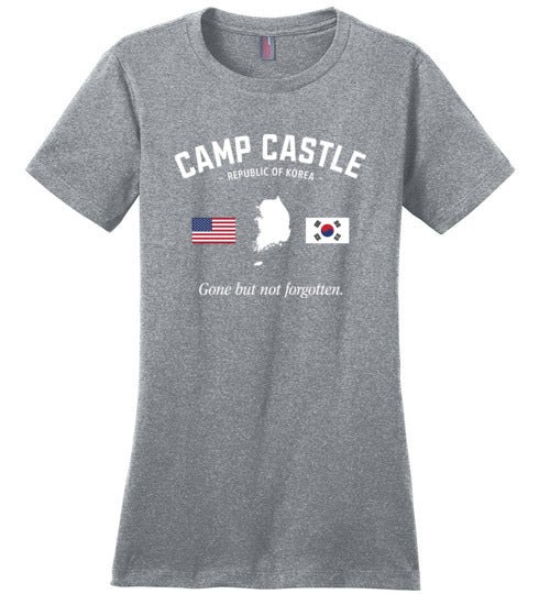 Camp Castle "GBNF" - Women's Crewneck T-Shirt-Wandering I Store