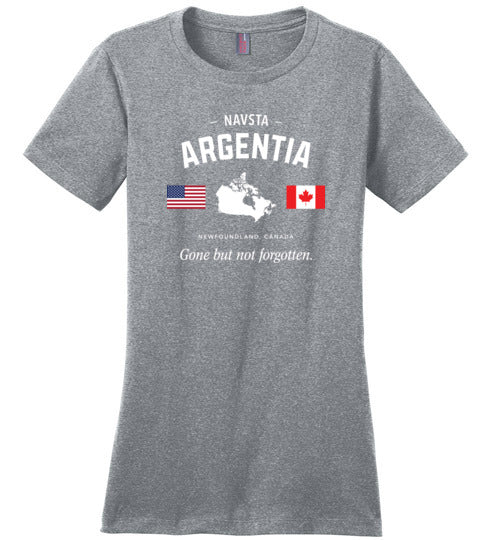 NAVSTA Argentia "GBNF" - Women's Crewneck T-Shirt-Wandering I Store