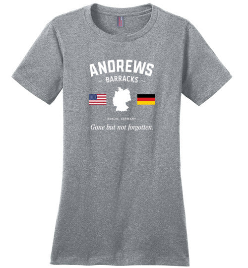 Andrews Barracks "GBNF" - Women's Crewneck T-Shirt-Wandering I Store