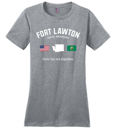 Fort Lawton "GBNF" - Women's Crewneck T-Shirt-Wandering I Store