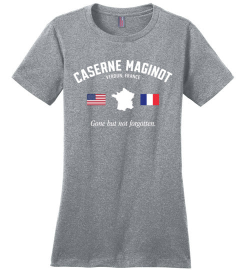 Load image into Gallery viewer, Caserne Maginot &quot;GBNF&quot; - Women&#39;s Crewneck T-Shirt-Wandering I Store
