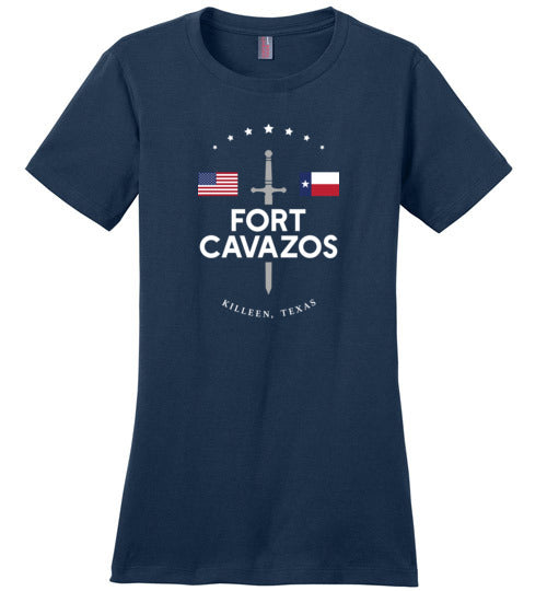 Fort Cavazos - Women's Crewneck T-Shirt-Wandering I Store