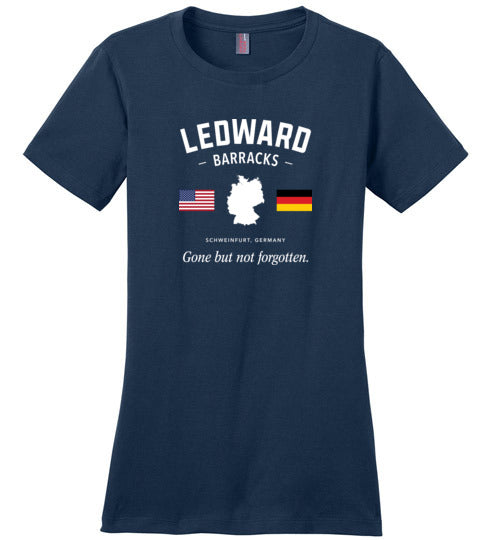 Load image into Gallery viewer, Ledward Barracks &quot;GBNF&quot; - Women&#39;s Crewneck T-Shirt-Wandering I Store
