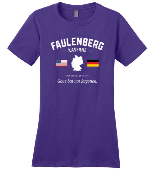 Faulenberg Kaserne "GBNF" - Women's Crewneck T-Shirt-Wandering I Store