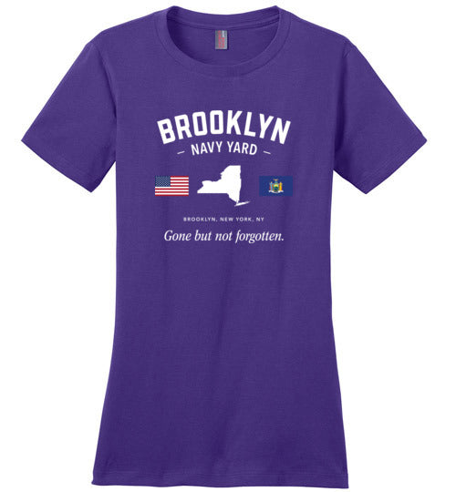 Brooklyn Navy Yard "GBNF" - Women's Crewneck T-Shirt-Wandering I Store