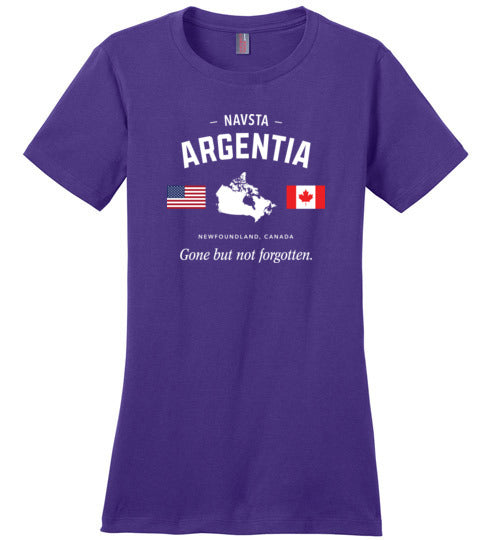 Load image into Gallery viewer, NAVSTA Argentia &quot;GBNF&quot; - Women&#39;s Crewneck T-Shirt-Wandering I Store
