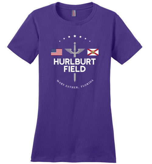 Load image into Gallery viewer, Hurlburt Field - Women&#39;s Crewneck T-Shirt-Wandering I Store
