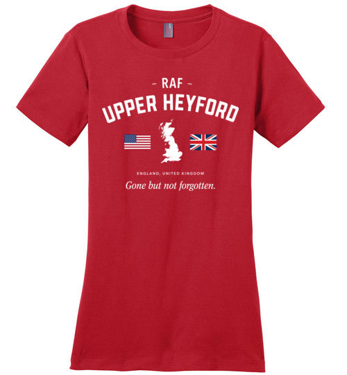 RAF Upper Heyford "GBNF" - Women's Crewneck T-Shirt-Wandering I Store