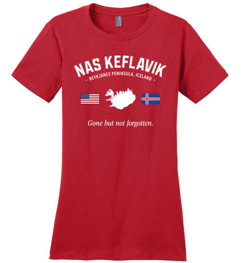 Load image into Gallery viewer, NAS Keflavik &quot;GBNF&quot; - Women&#39;s Crewneck T-Shirt-Wandering I Store
